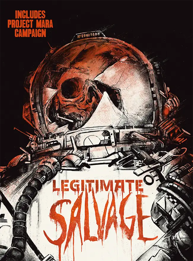Legitimate Salvage a Forbidden Psalm Game HARDCOVER